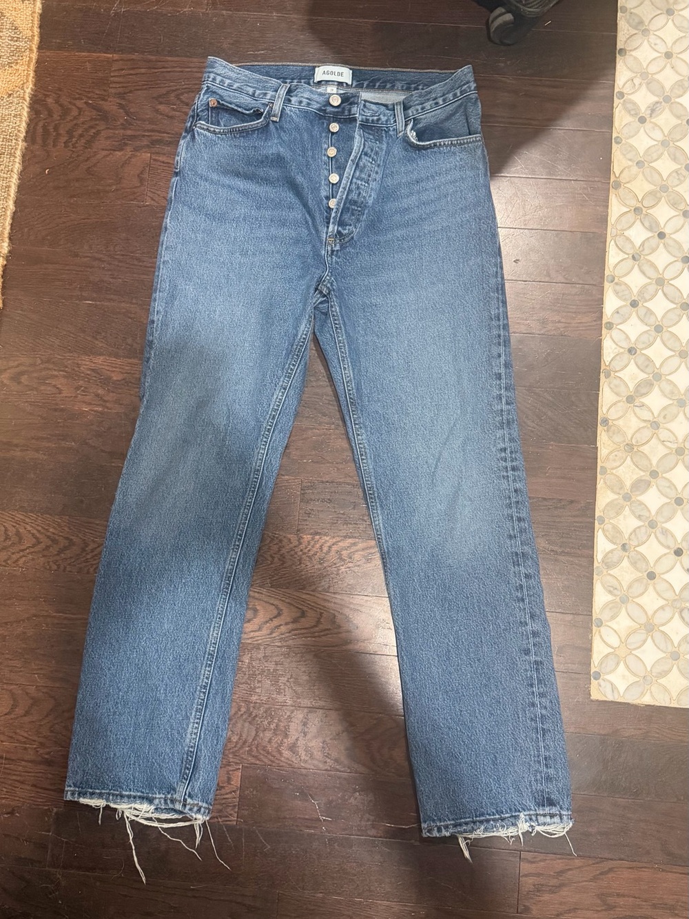 Agolde Pinch-Waist Straight Leg Jeans (Size 28) (Like New!)